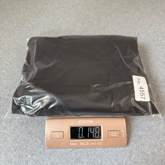 Zenergy by‎ Chicos Size 0 Black Short Sleeve Cardigan Classic Office Open Front - Picture 10 of 11